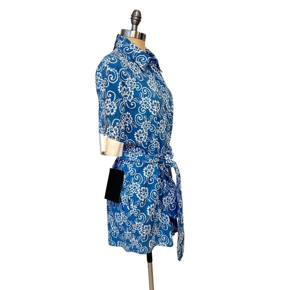 Tuckernuck Pomander Place Riviera Painted Chintz Aurora Dress Medium NWT - Picture 4 of 8